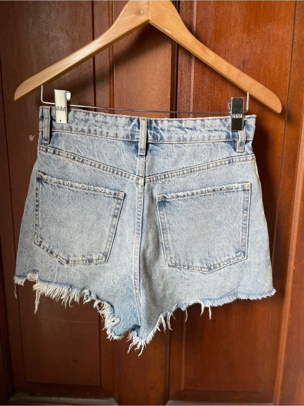 Zara women's size 4 denim shorts